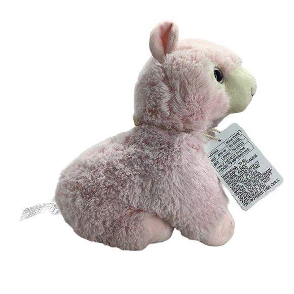 Warmies Llama Lavendar Scented Plush Stuffed Animal Heatable Pink NWT NEW - Picture 6 of 9